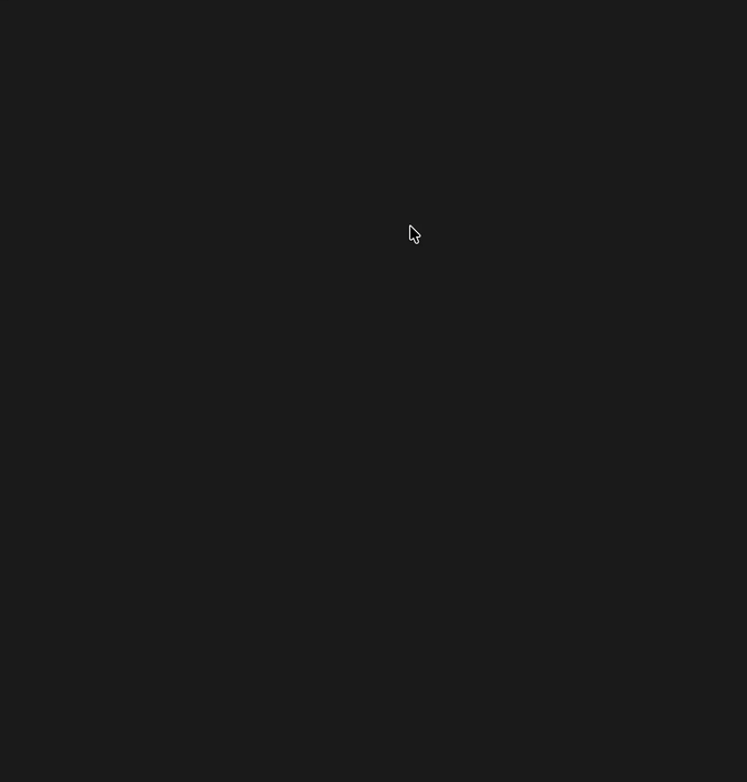 Radius dimension applied to a circle