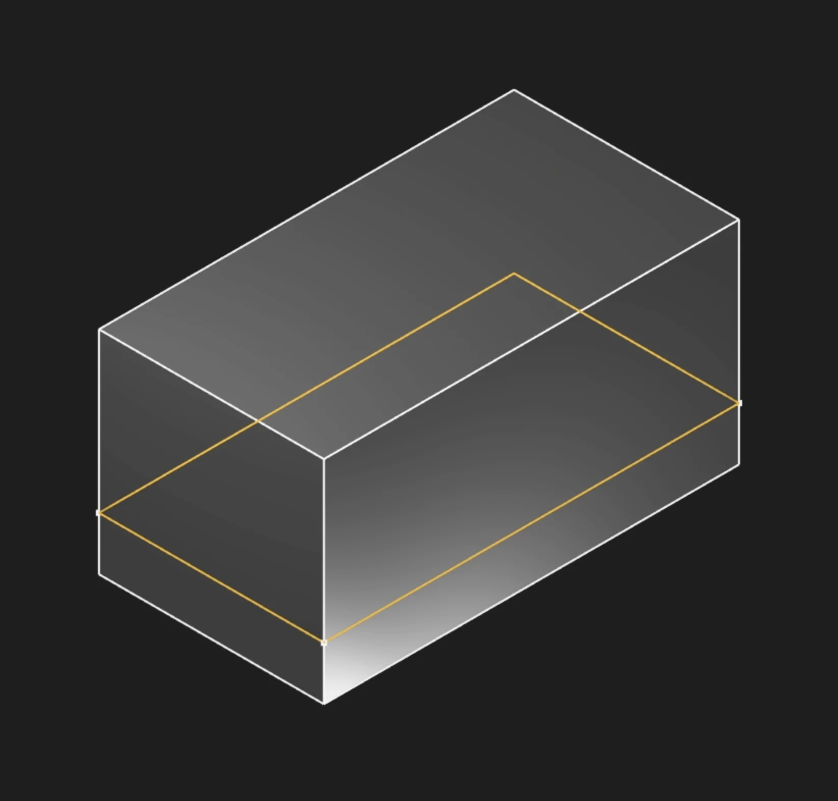 Bidirectional extrude example