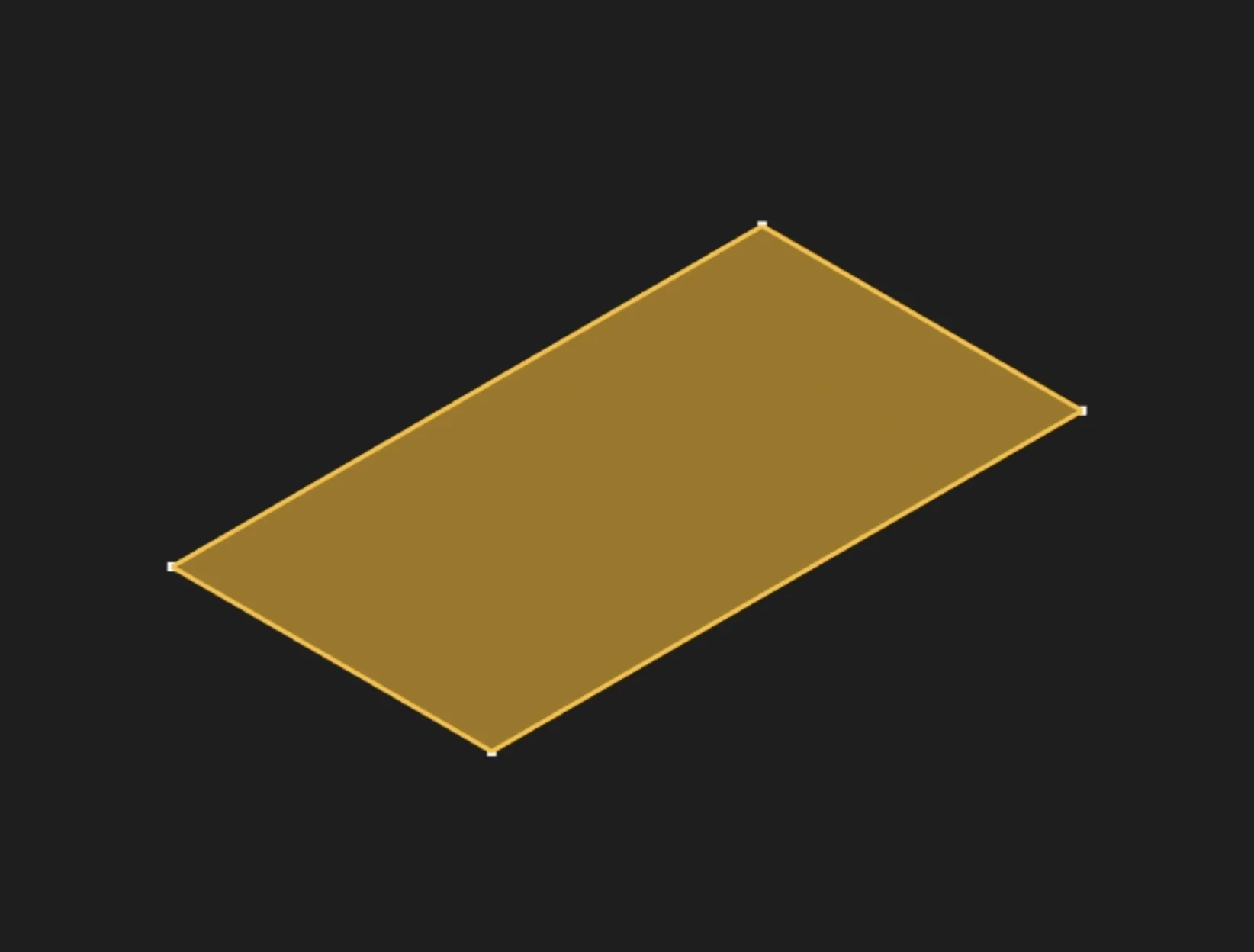 Filled sketch region selected for Extrude Solid