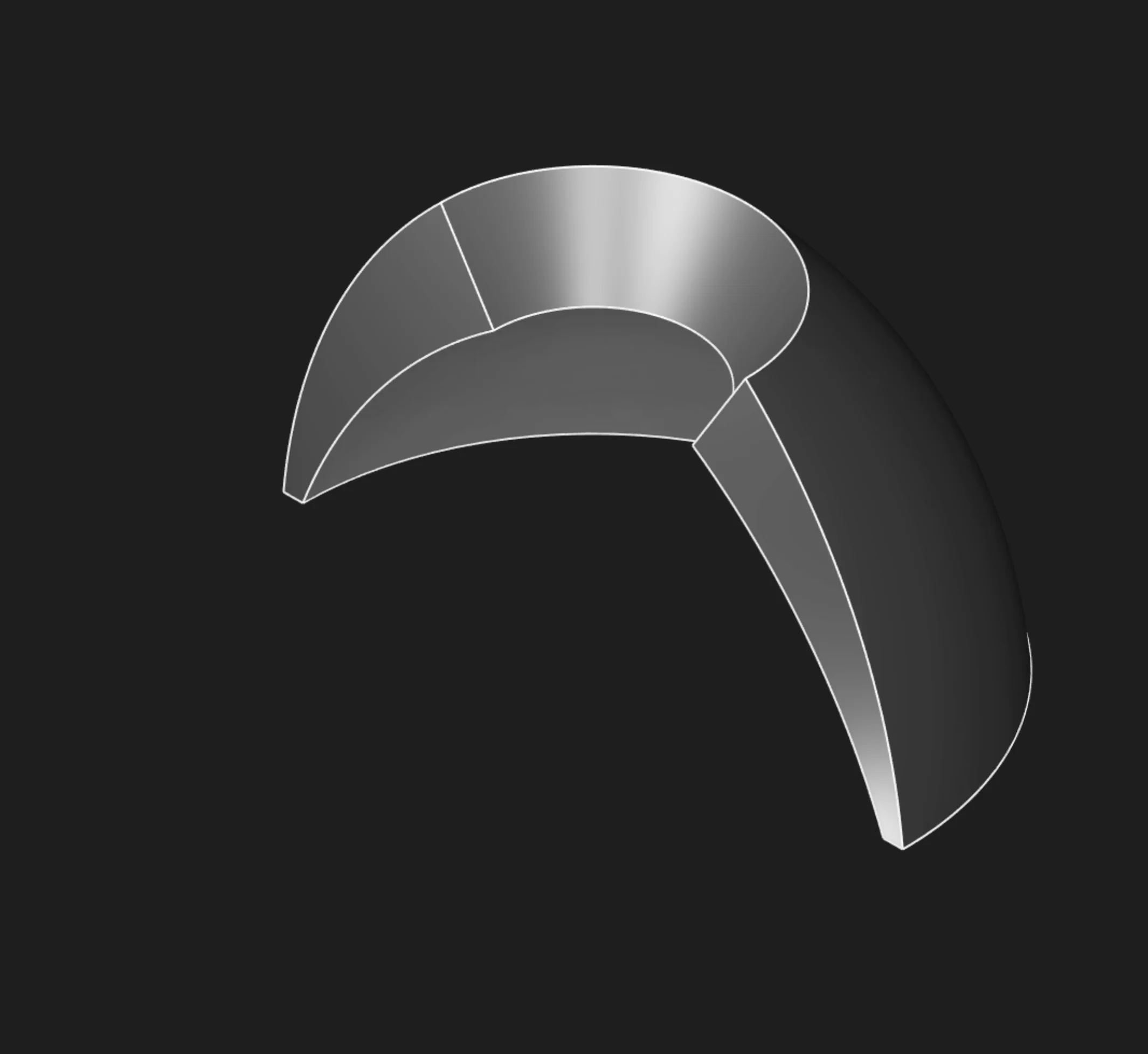 Revolve Solid with 180 degree angle