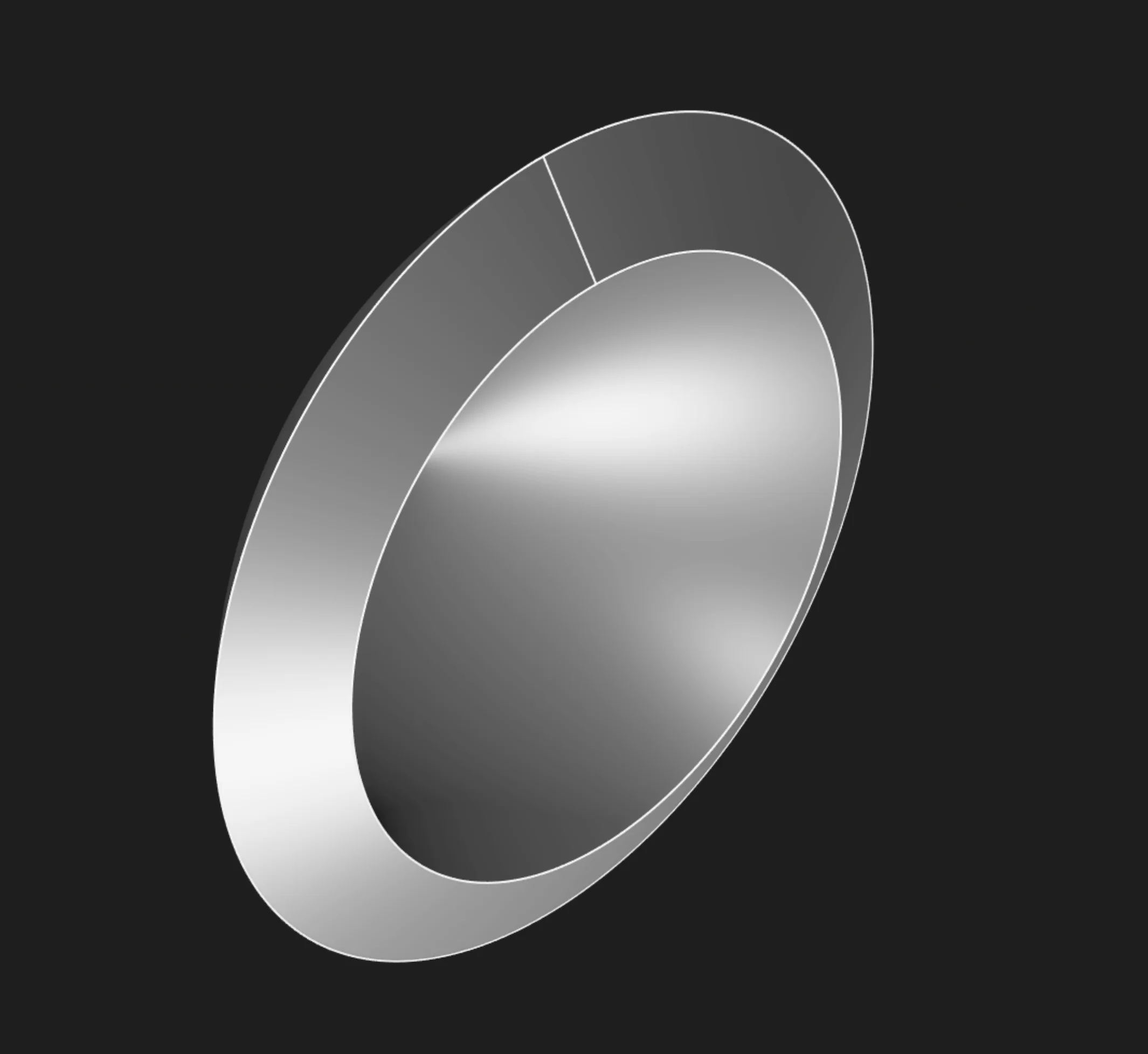 Revolve Solid result created around the sketch X axis
