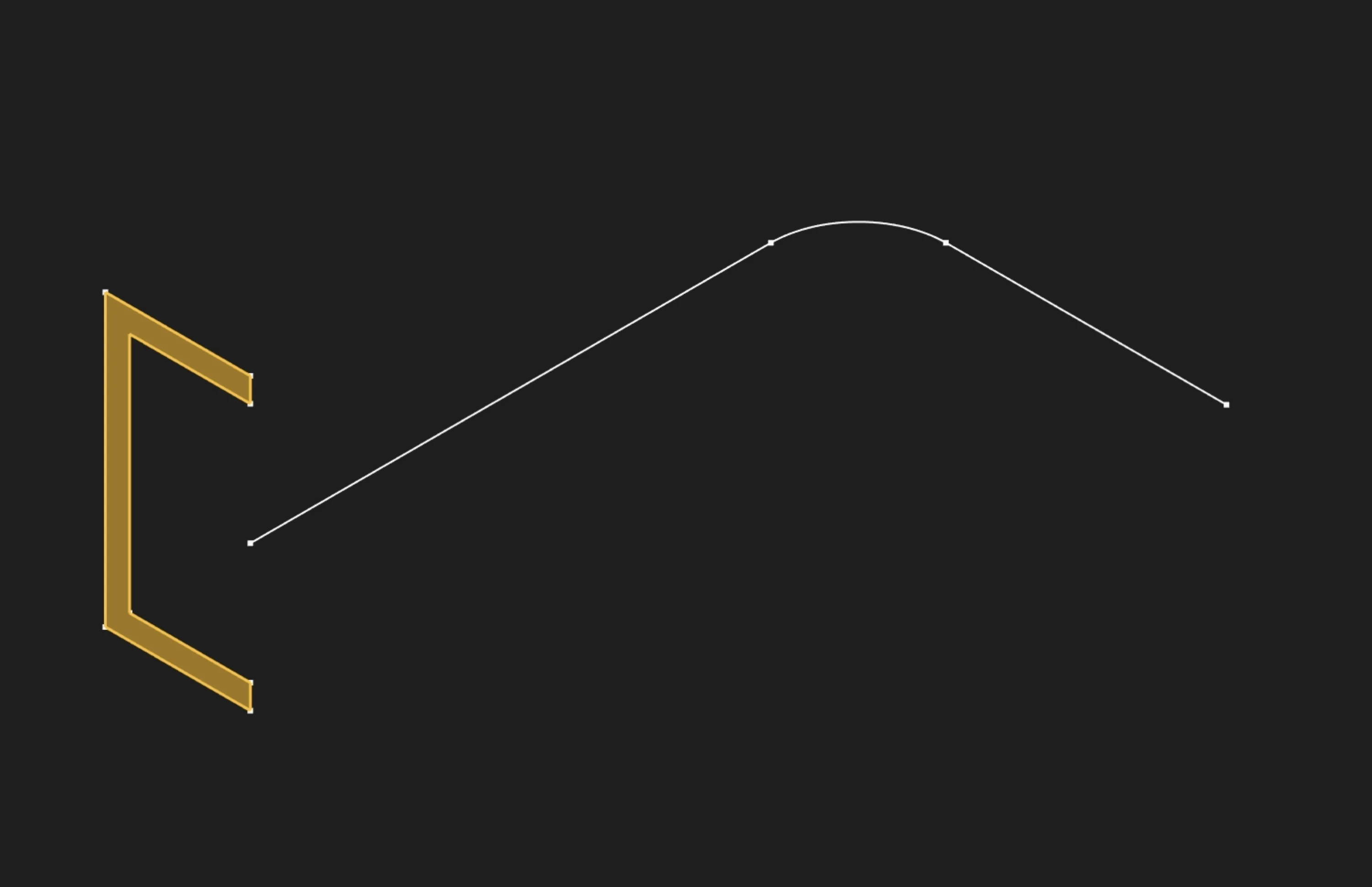 Closed sketch region selected for Sweep Solid