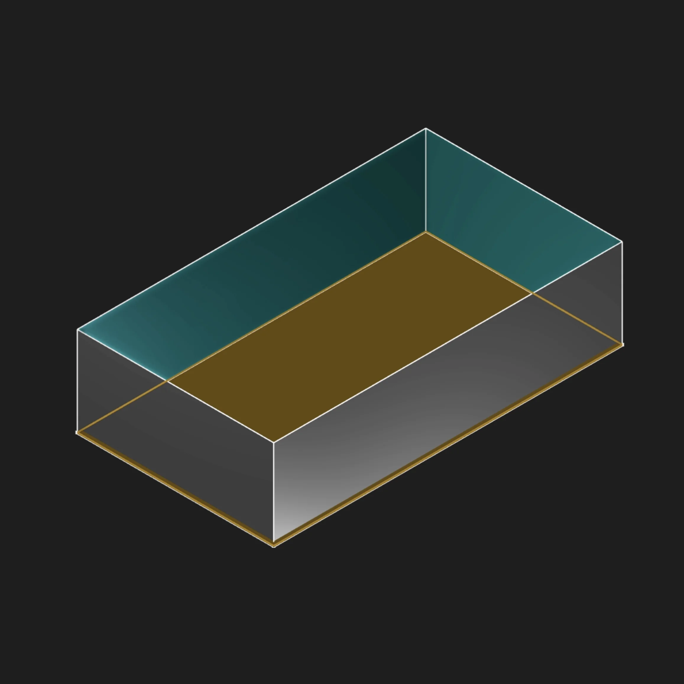 Extrude surface with a selected region