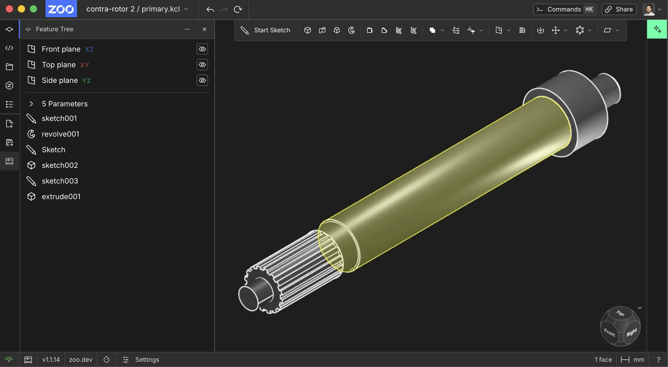 Generate B-rep CAD directly