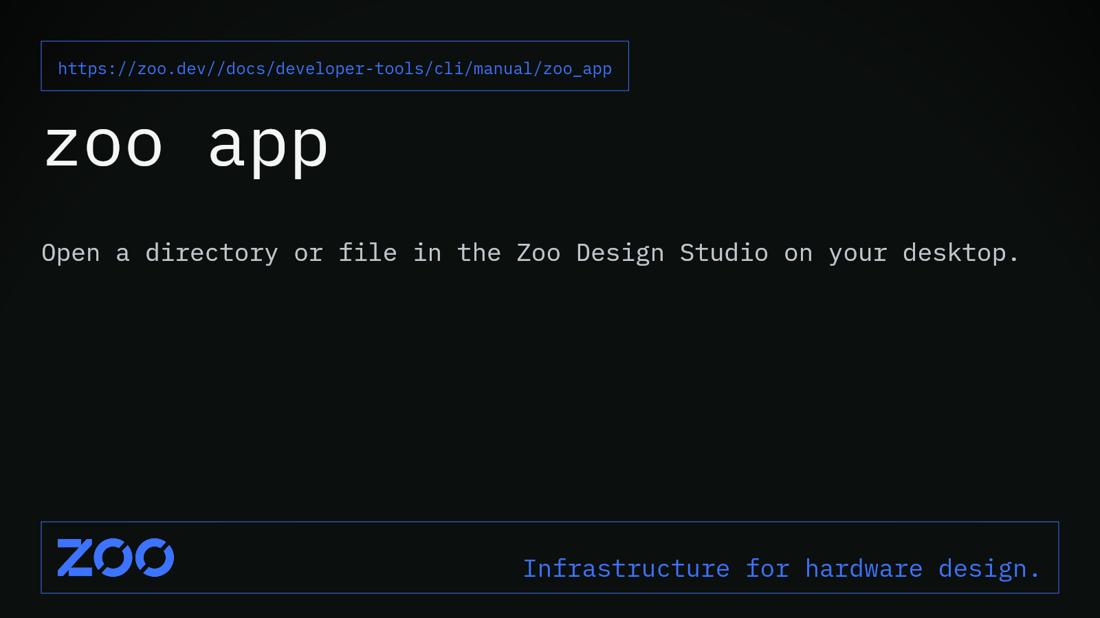 zoo app | Zoo