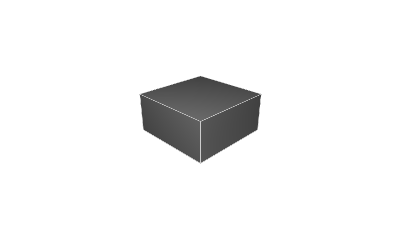2D fallback: Intersection of the two cubes