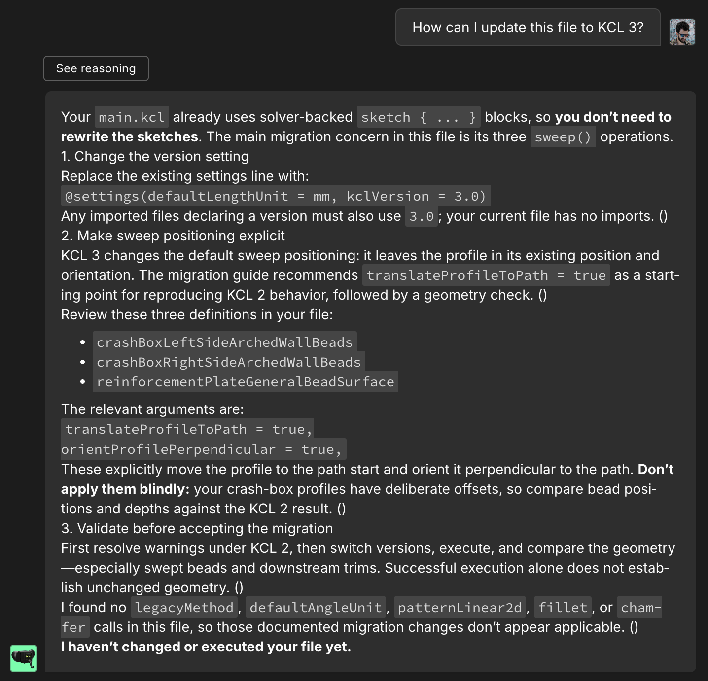 Zookeeper analyzing a KCL 2 file for migration to KCL 3