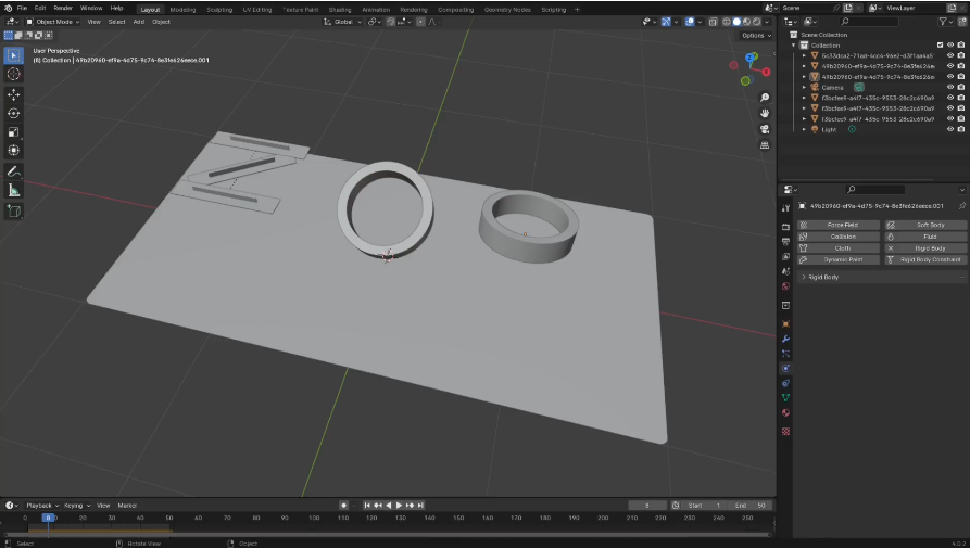 Text-to-CAD Blender Plugin