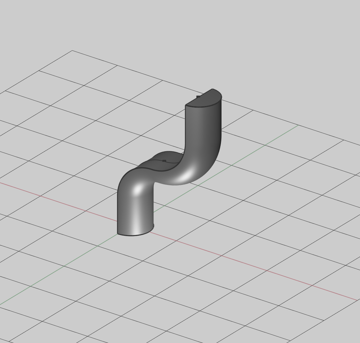 Resulting Swept Solid