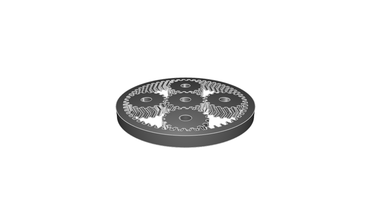herringbone-planetary-gearset