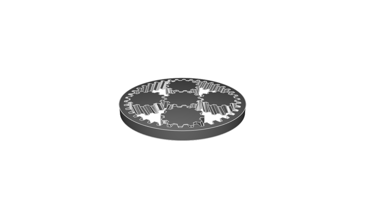 Helical Planetary Gearset