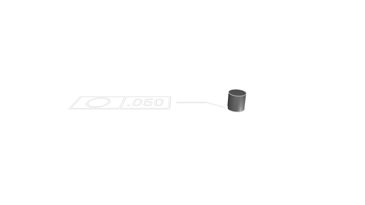 Rendered example of gdt::circularity 0