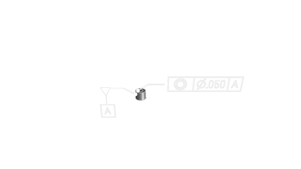 Rendered example of gdt::concentricity 1