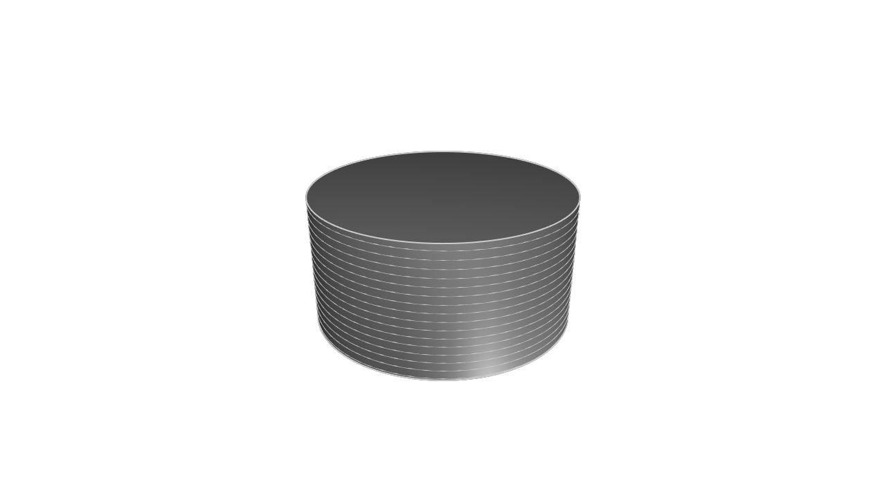 Rendered example of helix 3